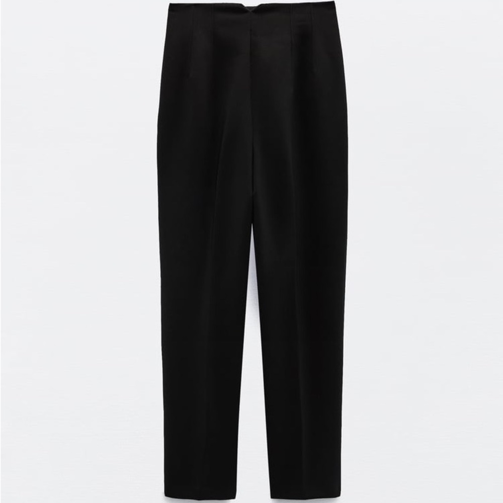 New Zara PANTS WITH A HIGH WAIST